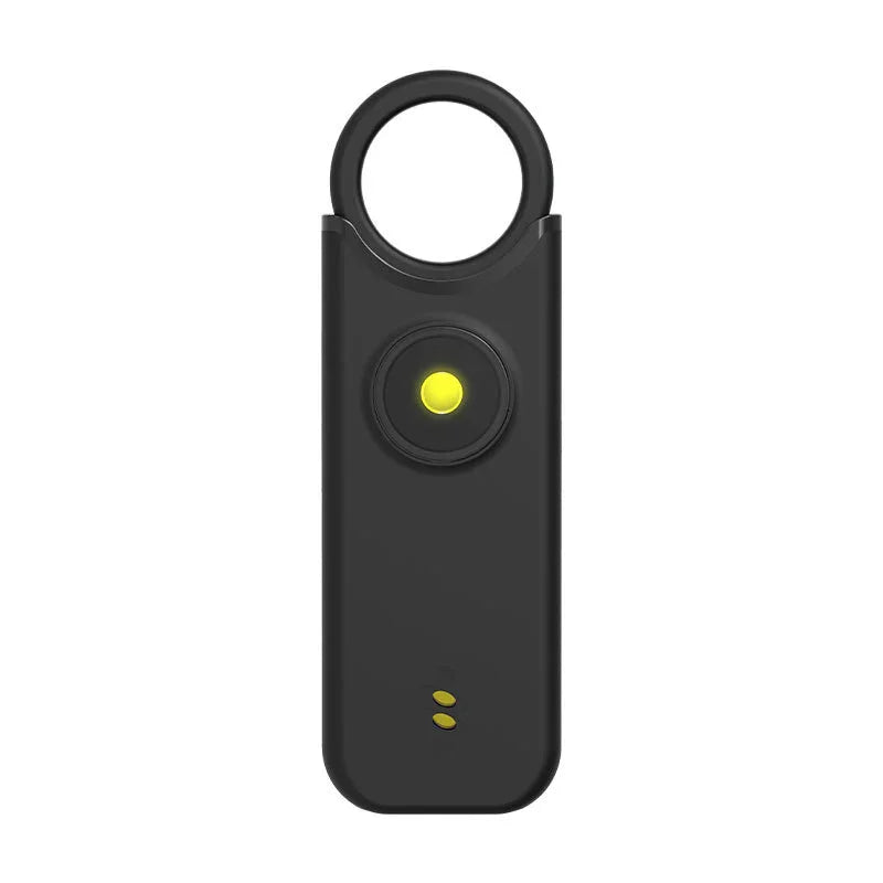 emergency personal safety alarm 135db for women protection in black
